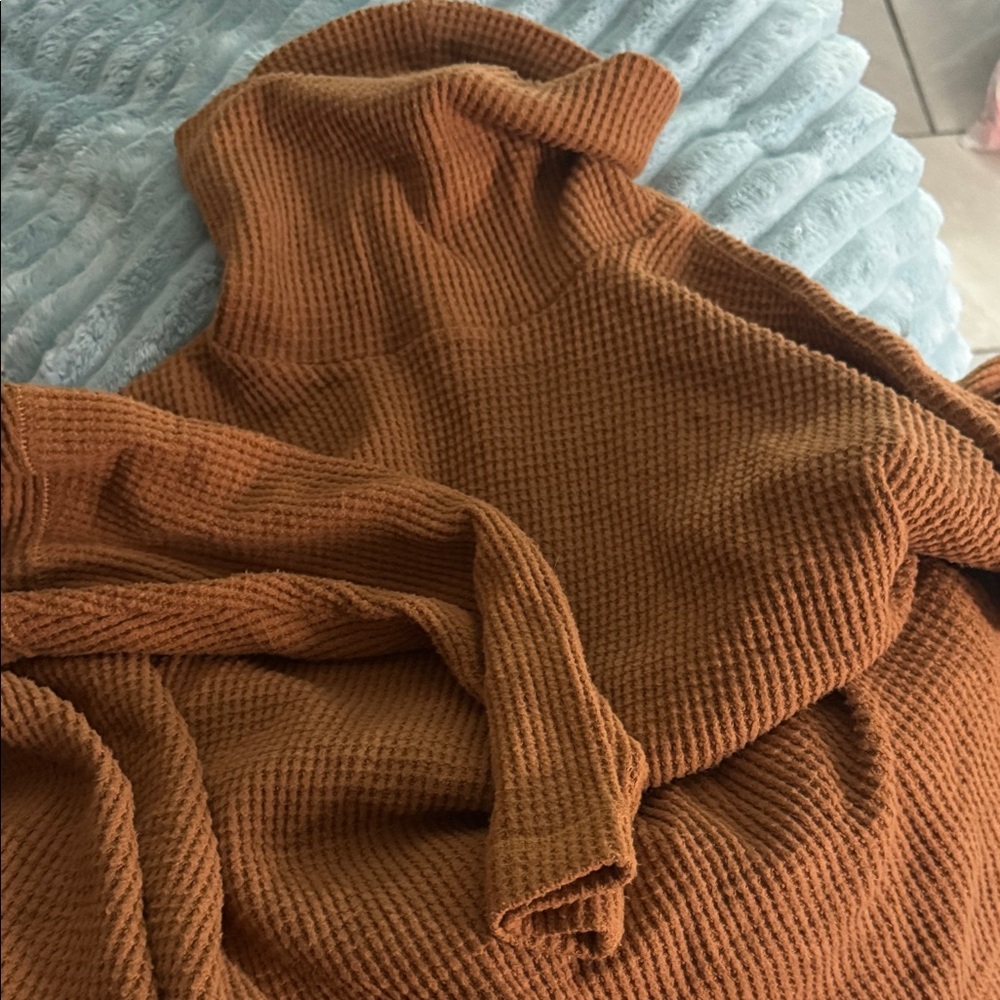 Old Navy Women's Cowl Neck Sweater - Rust